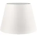 Produktbild: Wogati® Premium Lampenschirm E14/E27 Baumwolle | Verschiedene Größen & Farben | Ecru/Größe: L | Für Stehlampe, Hängelampe und Tischlampe