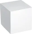 Produktbild: Herlitz Notizklotz 9x9x9cm 900Bl. weiß geleimt