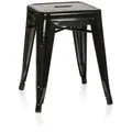Produktbild: Hocker VANTAGGIO metallic schwarz hjh OFFICE