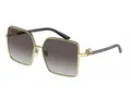 Produktbild: Dolce & Gabbana Sonnenrille DG2279  02/8G Gold Grauschwarz Damen