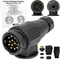 Produktbild: 13 poliger Anhänger Stecker 13pol Hängerstecker AHK Verbinder 12V System Adapter