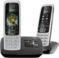 Produktbild: Schnurloses DECT-Telefon Gigaset C430A Duo mit Anrufbeantworter TFT-Farbdisplay