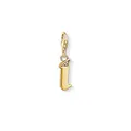 Produktbild: Thomas Sabo Damen-Charm-Anhänger I Buchstabe Gold Charm Club 925 Sterling Silber 1615-414-39