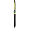 Produktbild: Pelikan Kugelschreiber Souverän K400 schwarz/grün/gold, Schreibfarbe: schwarz, 1 St.