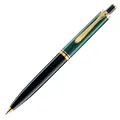 Produktbild: Pelikan Kugelschreiber Souverän 400, Schwarz-Grün, hochwertiger Druckkugelschreiber im Geschenk-Etui, 996835