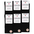Produktbild: Occulto Socken Herren ohne Naht ohne Gummibund Baumwolle 6er Pack (Modell: Oliver) Blk 39-42