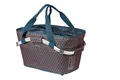 Produktbild: Basil Flair Carry All Fahrradkorb – MIK-System hinten – abschließbar – wetterfest – 22 Liter – Navy
