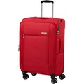 Produktbild: Samsonite Reisekoffer Base Breeze Spinner exp. rot, Weichschale, 4 Rollen, 68 Liter, 43 x 67 x 27cm