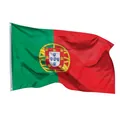 Produktbild: Aricona Portugal Flagge 90x150cm - wetterbeständige Fahne mit Messingösen, 100% Polyester, robuste Doppelnaht & in lebendigen Farben - ideal für Flaggen-Liebhaber