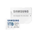 Produktbild: Samsung MB-MC1T0SA/EU EVO Plus 1TB microSD-Karte + SD-Adapter