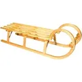 Produktbild: Sport 2000 Holzschlitten Hörnerrodel Rodel Rodelschlitten Schlitten braun NEU 100 - Braun