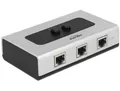 Produktbild: DeLOCK Umschalter RJ45 2 Port manuell bidirektional 87673