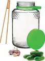 Produktbild: 5L Einweckglas mit Zangen Gurkenglas Einmachglas Einmachgläser Glasballon