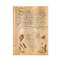 Produktbild: Flemish Rose MIDI Lined: Hardcover, 120 gsm, ribbon marker, memento pouch, clasp closure, book edge printing (Mira Botanica)