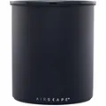 Produktbild: Airscape verzinkter Aromabehälter groß Kaffeedose Aufbewahrungdose Schwarz Matt