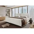 Produktbild: 99rooms Vero Plus Familienbett Boxspringbett 240×200 cm Cordstoff POSO Greige