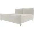 Produktbild: 99rooms Familienbett, Greige, Metall, Höhe ca. 18 cm, 240x200 cm, Schlafzimmer, Betten, Boxspringbetten
