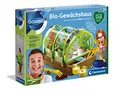 Produktbild: Clementoni Galileo Lab – Bio-Gewächshaus, Garten-Set aus 100% recyceltem Material, Pflanzkasten mit Samen & Werkzeugsatz, Biologie Spiel für Kinder ab 7 Jahren 59237