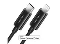 Produktbild: deleyCON deleyCON 0,5m USB-C auf Lightning Schnellladekabel MFi Zertifiziert USB-Kabel