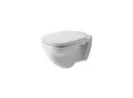 Produktbild: Duravit D-Code Wand Flachspül WC 2210092000 weiss, HygieneGlaze