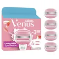 Produktbild: Gillette Venus ComfortGlide Spa Breeze Damenrasierklingen, 4 Ersatzklingen für Damenrasierer