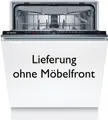 Produktbild: BOSCH vollintegrierbarer Geschirrspüler Serie 2 SMV2HVX02E, 14 Maßgedecke, Infolicht auf dem Boden & Flexibilität dank VarioSchublade
