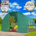 Produktbild: Folien-Gewächshaus 12 3x4m, rollbar inkl. Erdanker