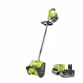 Produktbild: RYOBI 18V ONE+ Akku-Schneefräse RY18ST25A-140 (25cm Arbeitsbreite, 6m Wurfweite, Circa 100m² Arbeitsfläche bei nutzung eines 4Ah Akku, inkl. 1x 4 Ah Akku und Ladegerät)
