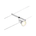 Produktbild: Paulmann CorDuo Seilsystem Salt Einzelspot GU5,3 max. 10W 12V, chrom matt (94443
