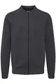 Produktbild: Indicode Bronte Herren Sweatjacke Cardigan Jacke, Größe:S, Farbe:Charcoal Mix (915)