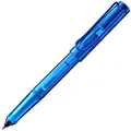 Produktbild: Lamy balloon Tintenroller 311- Volltransparenter Rollerball in der Farbe Blau mit markantem Griffstück und pulverbeschichtetem Metallclip - Mit Tintenrollerpatrone- Strichbreite M