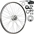 Produktbild: 28-Zoll-Hinterrad für das Fahrrad ZAC2000 mit Nexus Inter-8, schwarz