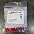 Produktbild: 500 Stück 2x 1 mm² TWIN-Aderendhülsen isoliert rot von powerpreis24de
