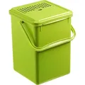 Produktbild: Komposteimer mit Aktivkohle 9 l , Farbe:Mistletoe grün - Grün