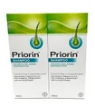 Produktbild: 2x Priorin Shampoo für kraftloses, dünner  Haar · 2x 200 ml · PZN 11072480