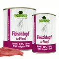 Produktbild: Schecker Nassfutter 6 x 820g - Fleischtopf mit Pferd - 100% Pferd