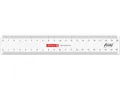 Produktbild: Flexi-Lineal aus Kunststoff in glasklar 20 cm