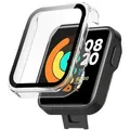 Produktbild: Für Xiaomi Mi Watch Lite Schutzhülle PC / gehärtetes Glas Transparent Schutz - Transparent
