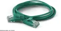 Produktbild: Wantec Patchkabel UTP CAT6a d=2,8mm 0,10m grün