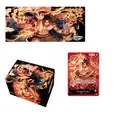 Produktbild: One Piece TCG Playmat & Storage Box Special Gods Set Ace/Sabo/Luffy + Card