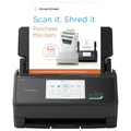 Produktbild: ScanSnap iX2500 Schwarz – Ultraschneller Duplex-Scanner mit 45 S./Min., 100-Blatt-ADF, 600 DPI, 5″ Touchscreen, WLAN/Bluetooth/USB-Konnektivität