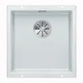 Produktbild: BLANCO SUBLINE 400-U Unterbauspüle / SILGRANIT / Weiß / Stopfen