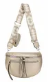 Produktbild: ITALYSHOP24 Damen Tasche Umhängetasche Brusttasche Muster Gürtel Bauchtasche Crossbody Gürteltasche Hüfttasche Crossover Bodybag Schultertasche Handytasche Leder Optik Gold