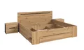 Produktbild: xonox.home – 3 TLG. Schlafzimmer-Set Canu in Artisan Eiche Nachbildung und Athrazit – Modernes Schlafzimmer mit viel Stauraum – funktional, elegant & langlebig