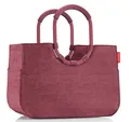 Produktbild: reisenthel loopshopper Tasche L Einkaufstasche Korb twist maroon OR3104