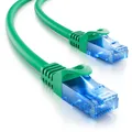 Produktbild: deleyCON 7,5m CAT6 Patchkabel Netzwerkkabel RJ45 Ethernet LAN DSL CAT Kabel grün