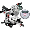 Produktbild: Metabo Kappsäge KGS 254 M Set (613254900) mit 2. Hartmetall-Sägeblatt , im Karton
