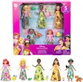 Produktbild: Mattel Disney Princess Freunde Bewegliche Puppen Filmspielzeug Set Figuren