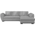 Produktbild: Livetastic Ecksofa, Grau, Textil, 3-Sitzer, Ottomane rechts, L-Form, 278x187 cm, seitenverkehrt erhältlich, Wohnzimmer, Sofas & Couches, Wohnlandschaften, Ecksofas