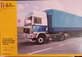 Produktbild: Volvo F12-20 + Anhänger Twin Axle Semi Trailer - LKW Bausatz - 1:32 Heller 81703